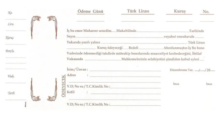 Senet Nedir ve Senet Nasıl Doldurulur?